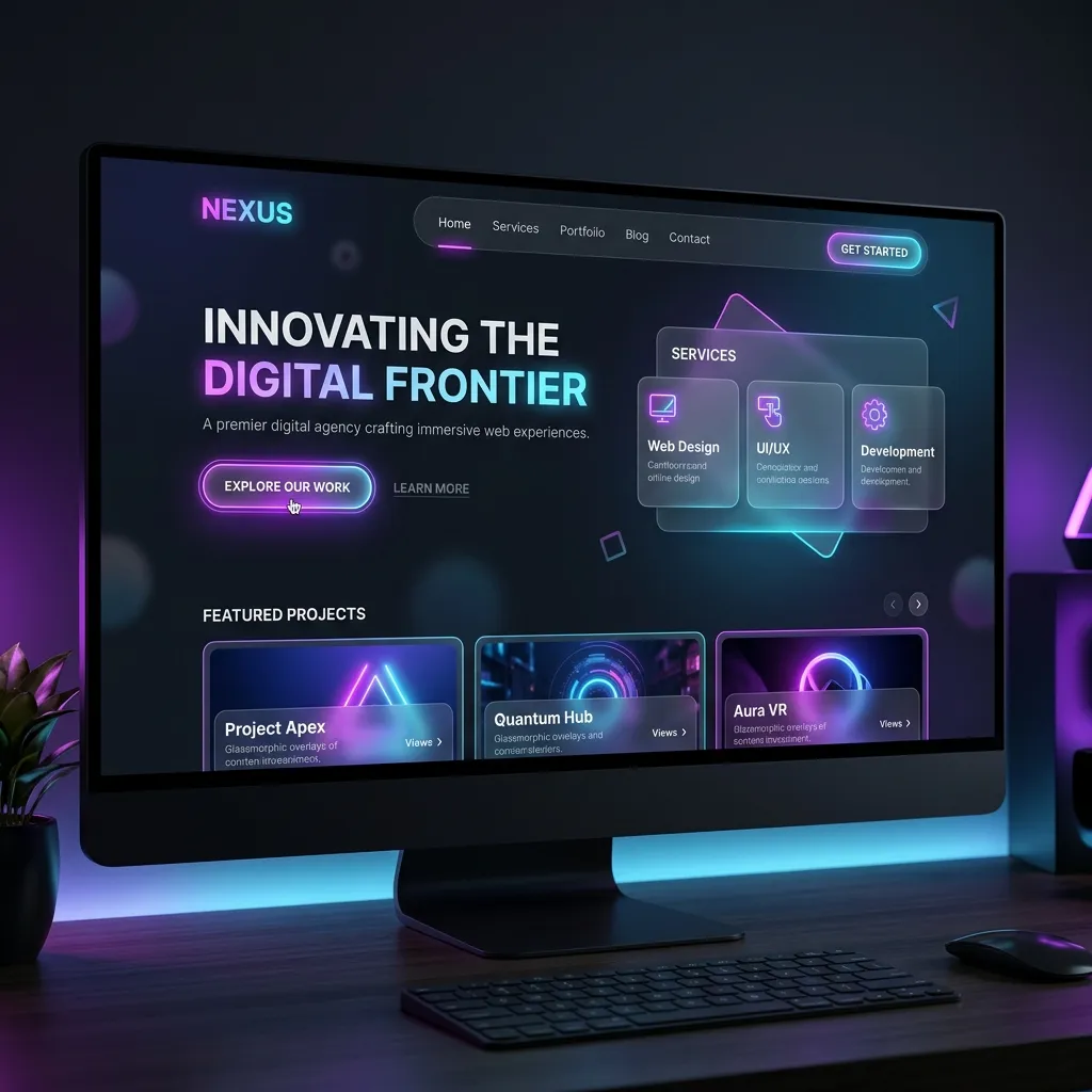 Website after redesign